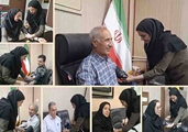 اندازه گیری فشار خون همکاران به مناسبت روز جهانی اندازه گیری فشار خون